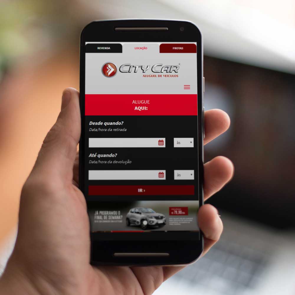 Empório Adamantis: Novo site Grupo City Car - CITY CAR VEÍCULOS